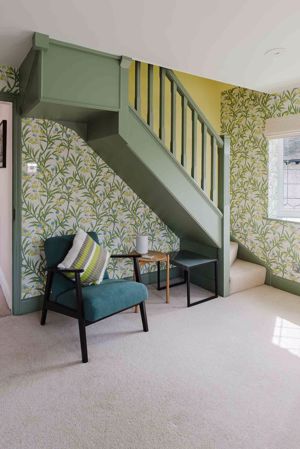 Stairs to Sitting Room- click for photo gallery